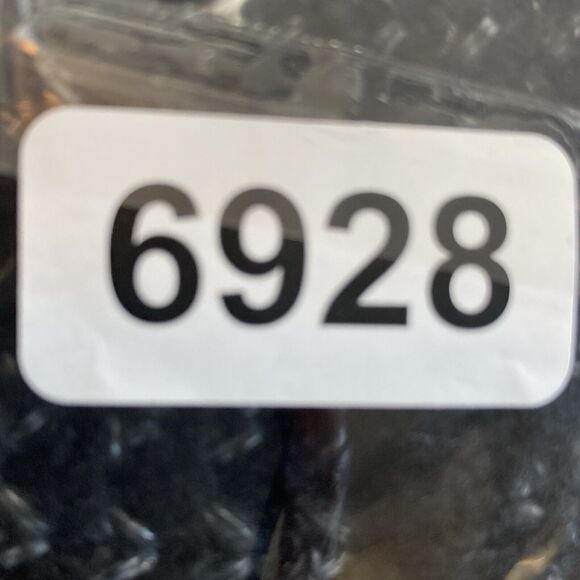 Fortune + Ivy Sweater L Waffle Knit Open Front Long Cardigan Pockets Black Grey - Picture 8 of 8